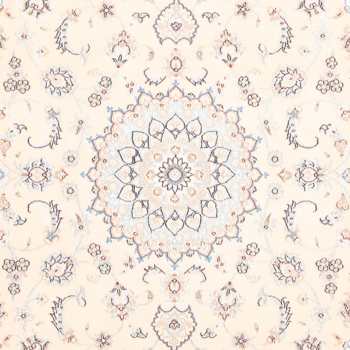 Tapis persan - Nain - Royal - 178 x 121 cm - crème