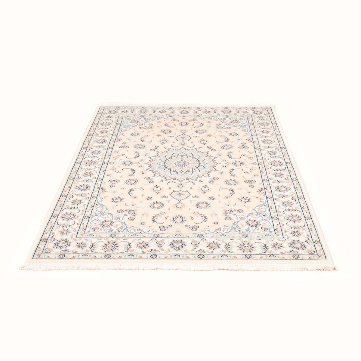 Tapis persan - Nain - Royal - 178 x 121 cm - crème