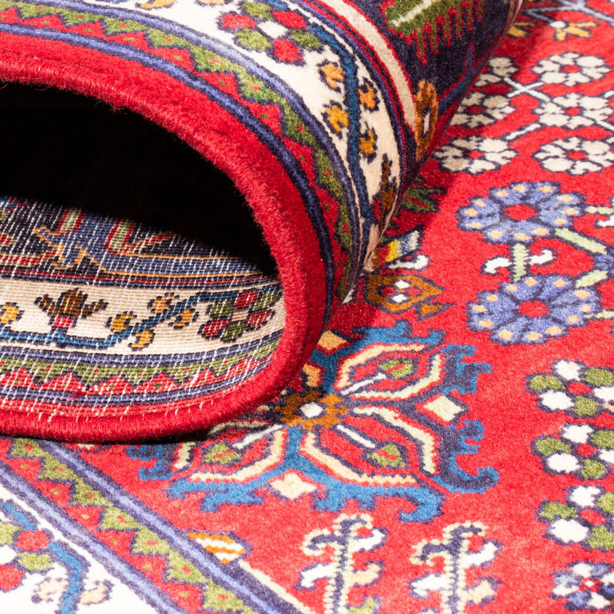 Tapis persan - Classique - 258 x 168 cm - rouge
