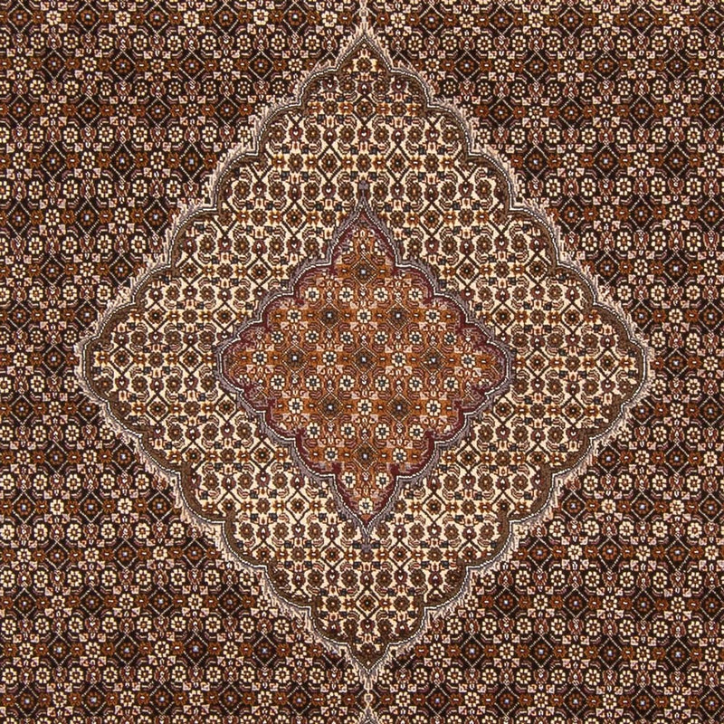 Tapis persan - Tabriz - Royal - 300 x 206 cm - bleu foncé