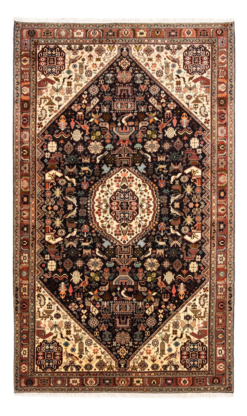 Tapis persan - Nomadic - 257 x 157 cm - bleu foncé