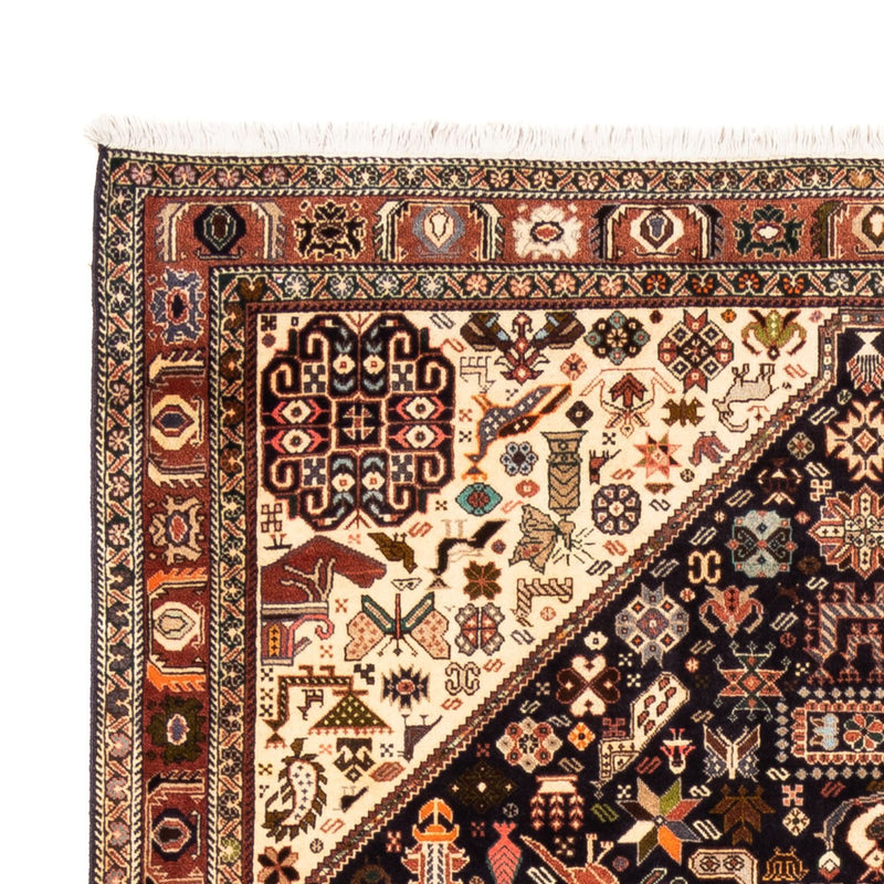 Tapis persan - Nomadic - 257 x 157 cm - bleu foncé