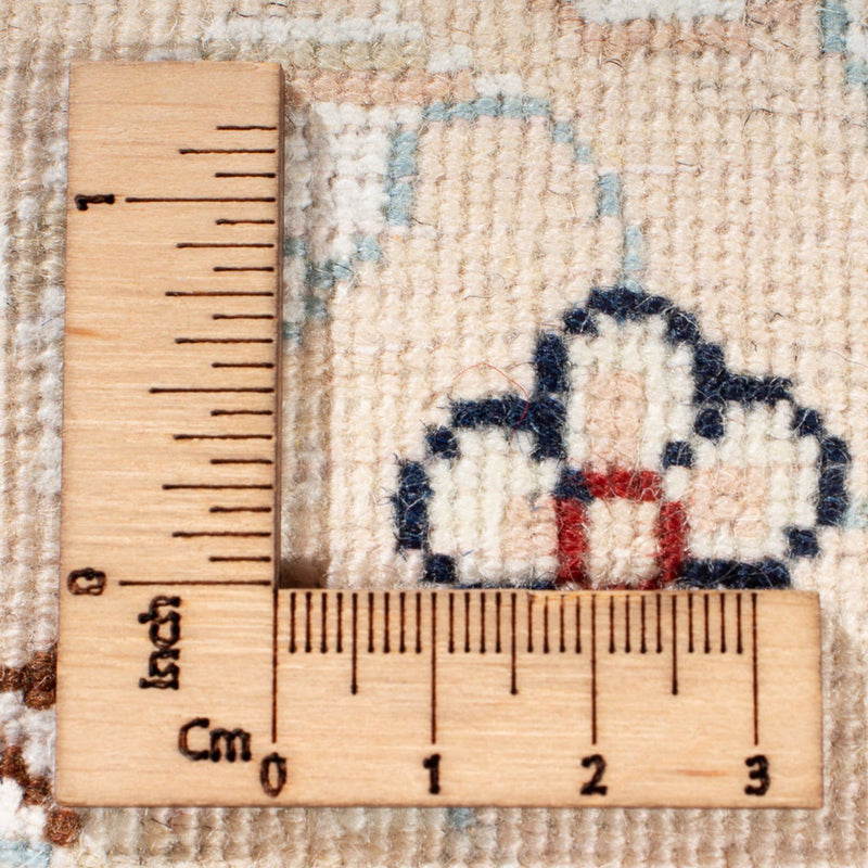 Tapis persan - Nain - Premium - 117 x 81 cm - bleu foncé