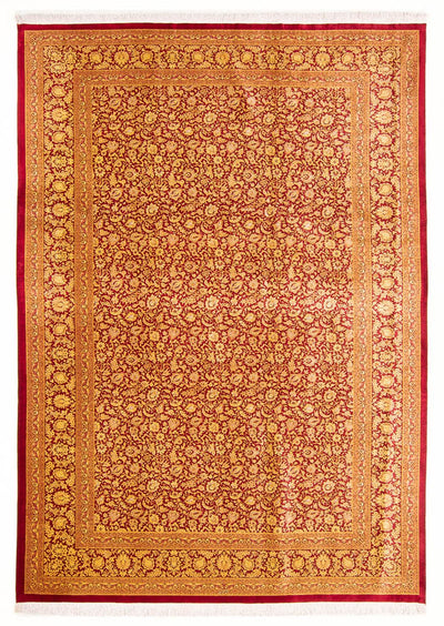 Tapis de Qom en soie Tapis 205x300cm - Tapis persan