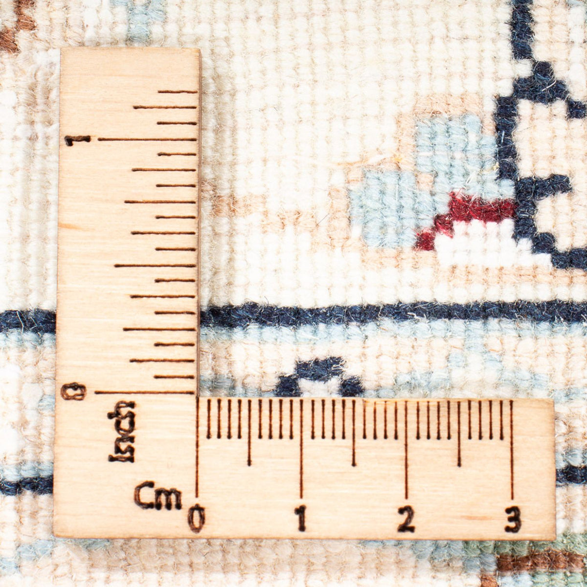 Tapis persan - Nain - Premium - 120 x 81 cm - crème