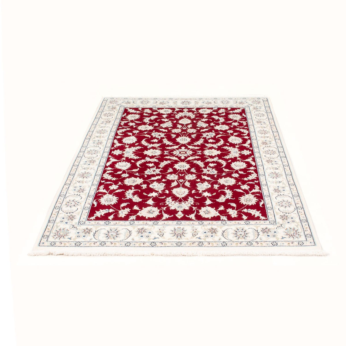 Tapis persan - Nain - Royal - 173 x 122 cm - rouge