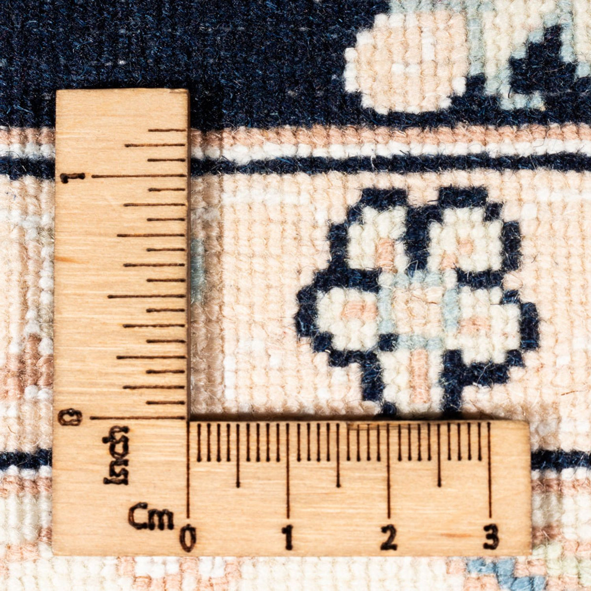 Tapis persan - Nain - Premium - 174 x 120 cm - bleu foncé