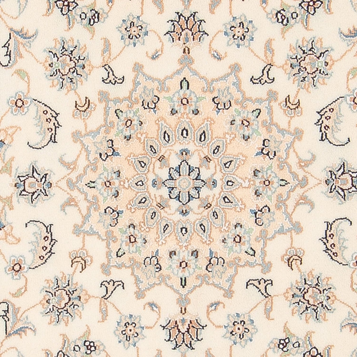 Tapis persan - Nain - Premium - 151 x 74 cm - crème