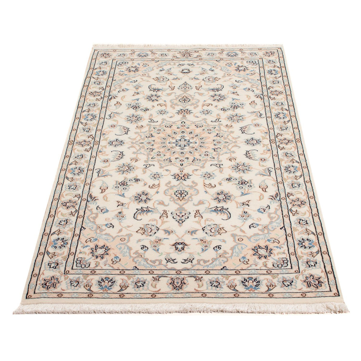 Tapis persan - Nain - Premium - 151 x 74 cm - crème