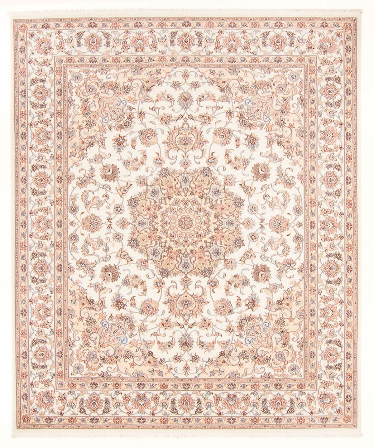 Tapis persan - Tabriz - Royal - 247 x 200 cm - crème