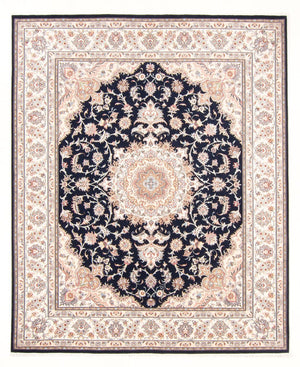 Tapis persan - Tabriz - Royal - 250 x 200 cm - bleu foncé