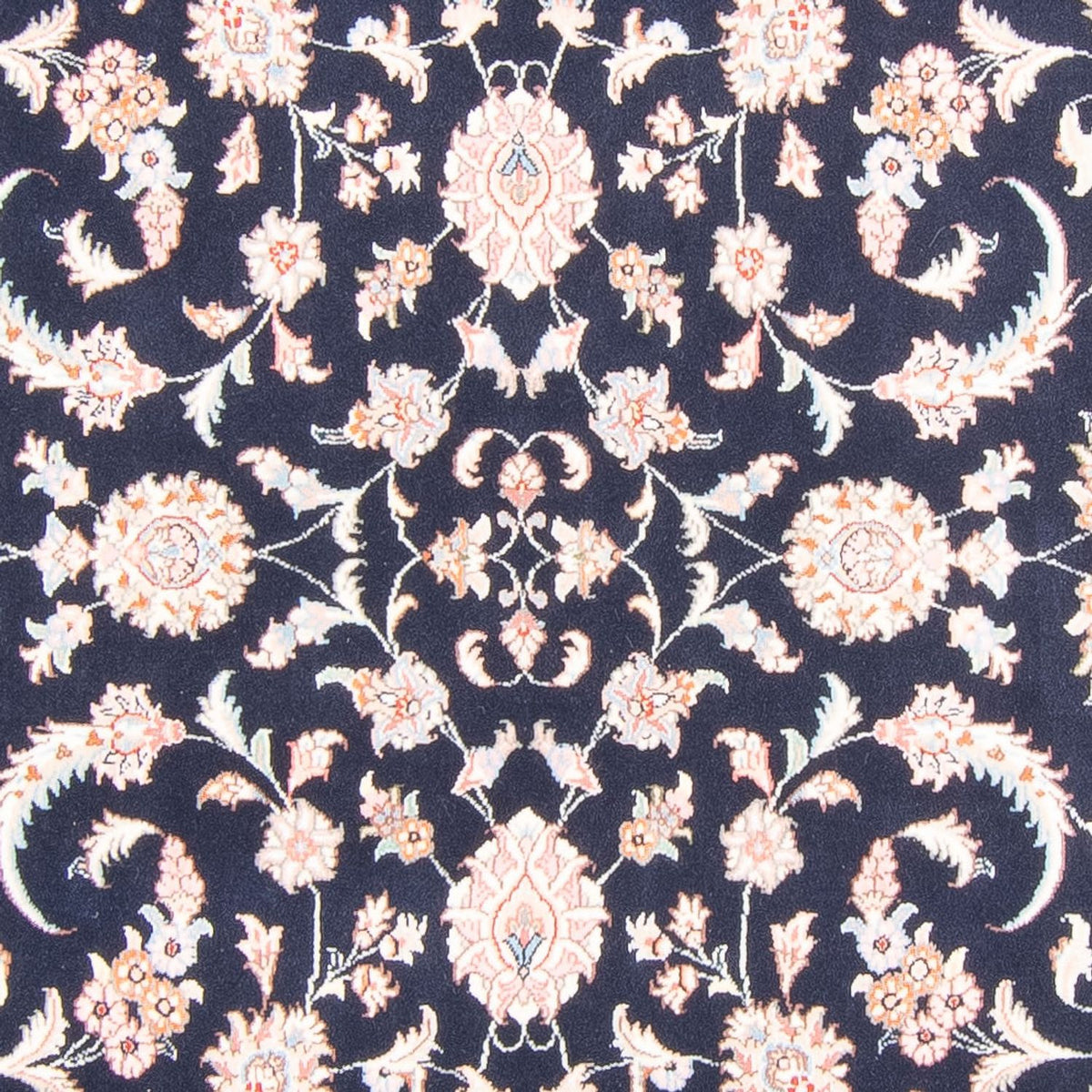 Tapis persan - Tabriz - Royal - 243 x 172 cm - bleu foncé