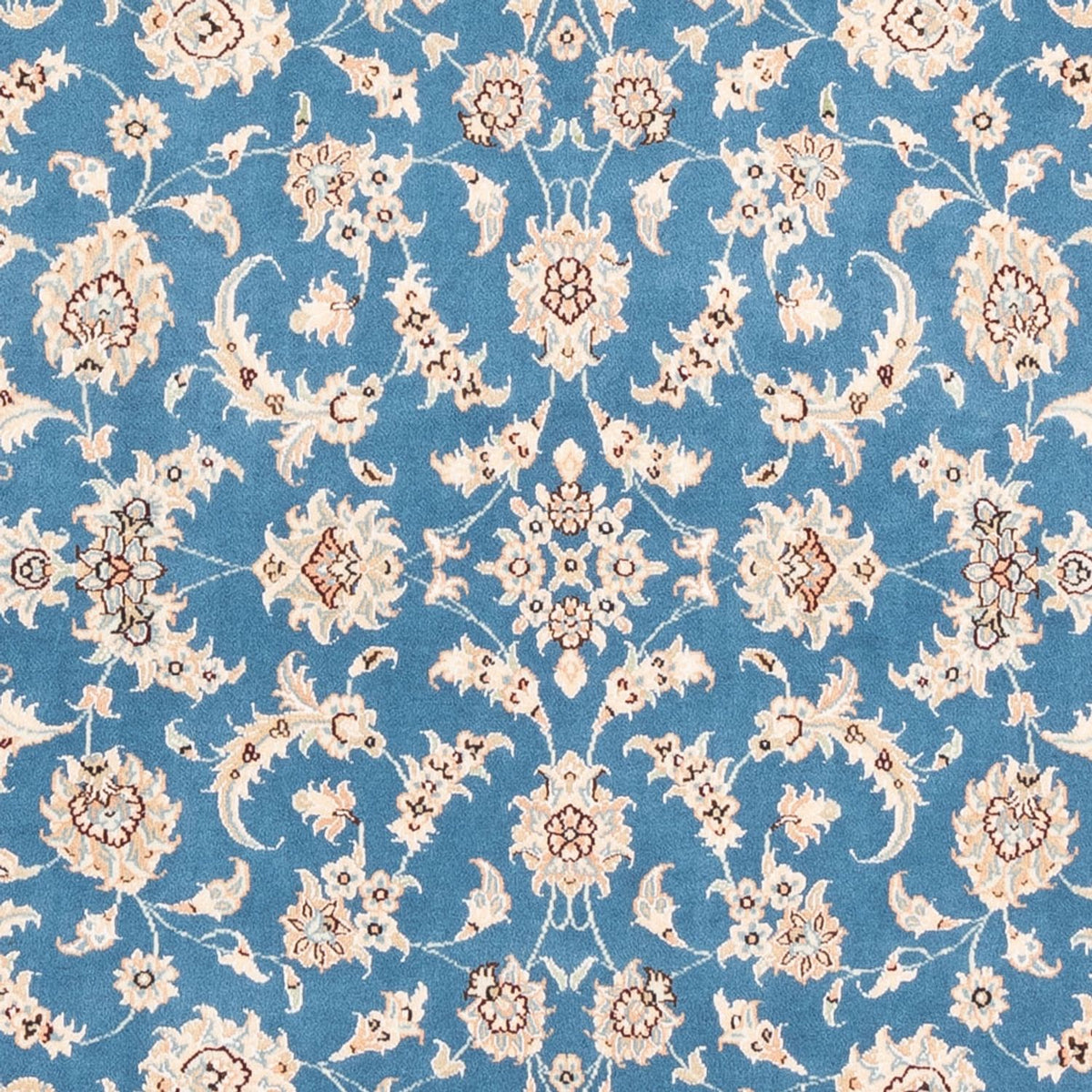 Tapis persan - Nain - Premium - 176 x 121 cm - bleu