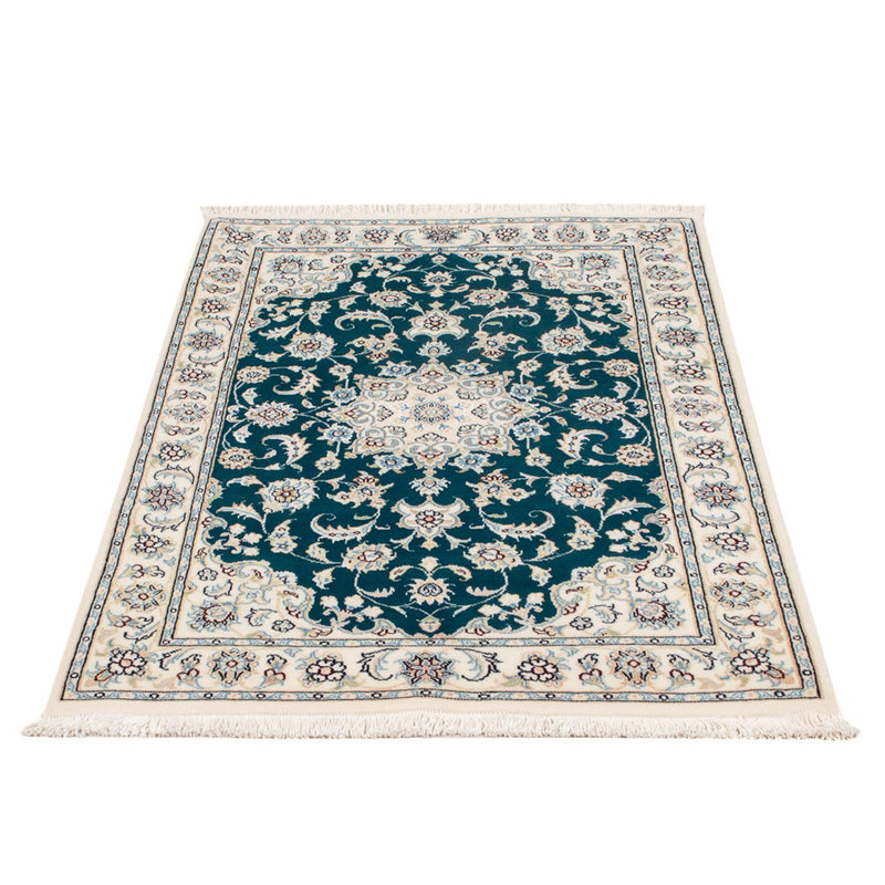 Tapis persan - Nain - Premium - 120 x 83 cm - vert