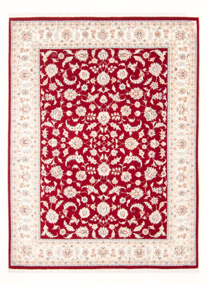 Tapis persan - Tabriz - Royal - 206 x 148 cm - rouge