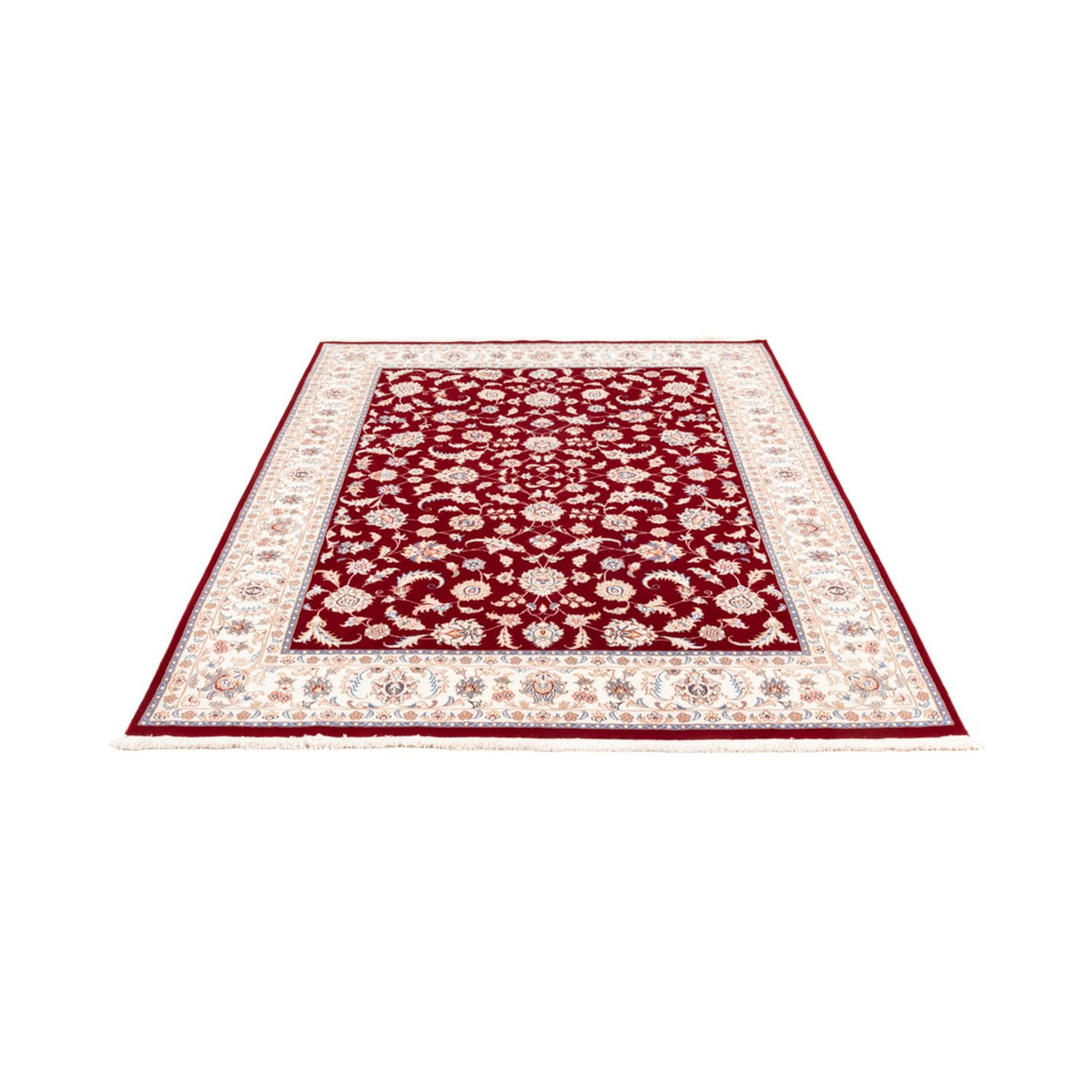Tapis persan - Tabriz - 200 x 148 cm - rouge