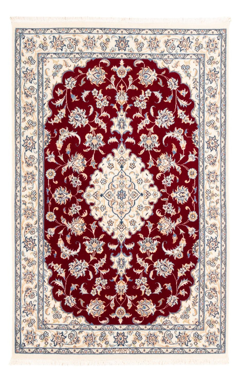 Tapis persan - Nain - Premium - 161 x 107 cm - rouge