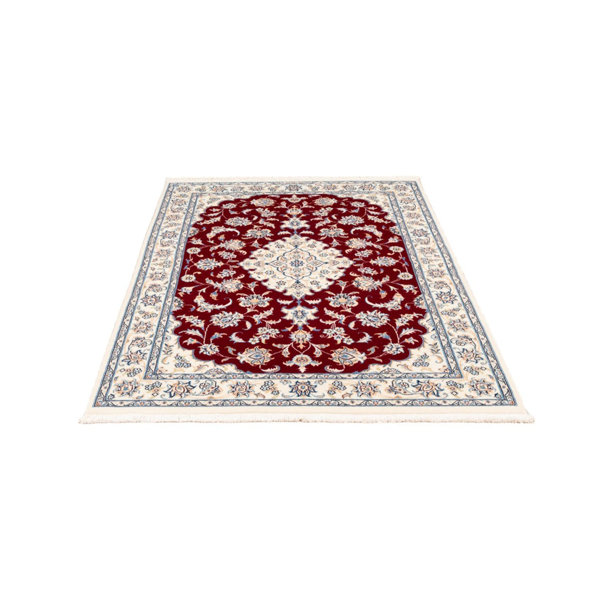 Tapis persan - Nain - Premium - 161 x 107 cm - rouge