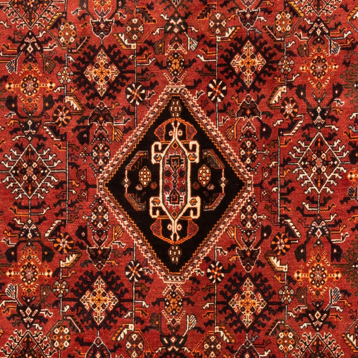 Tapis persan - Nomadic - 252 x 167 cm - rouge