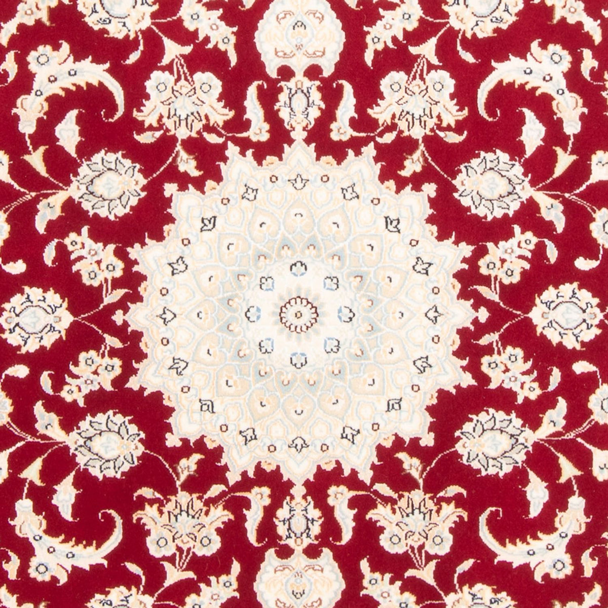 Tapis persan - Nain - Royal - 156 x 107 cm - rouge