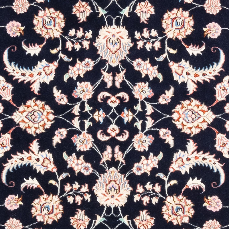 Tapis persan - Tabriz - 200 x 148 cm - bleu foncé