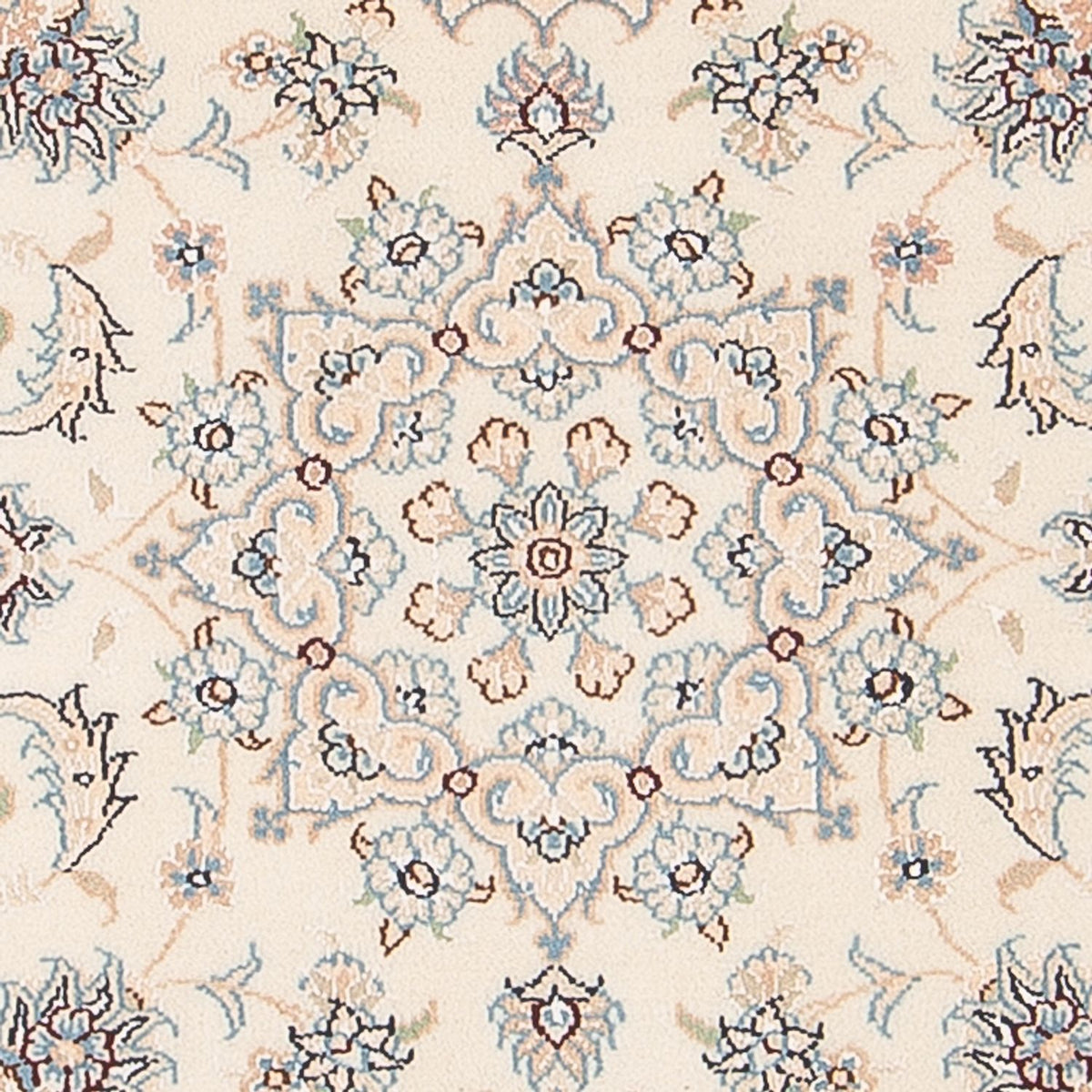 Tapis persan - Nain - Premium - 117 x 80 cm - crème