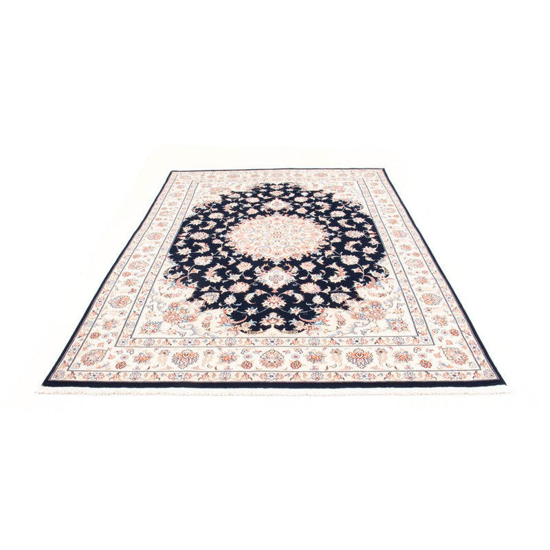 Tapis persan - Tabriz - Royal - 237 x 167 cm - bleu foncé