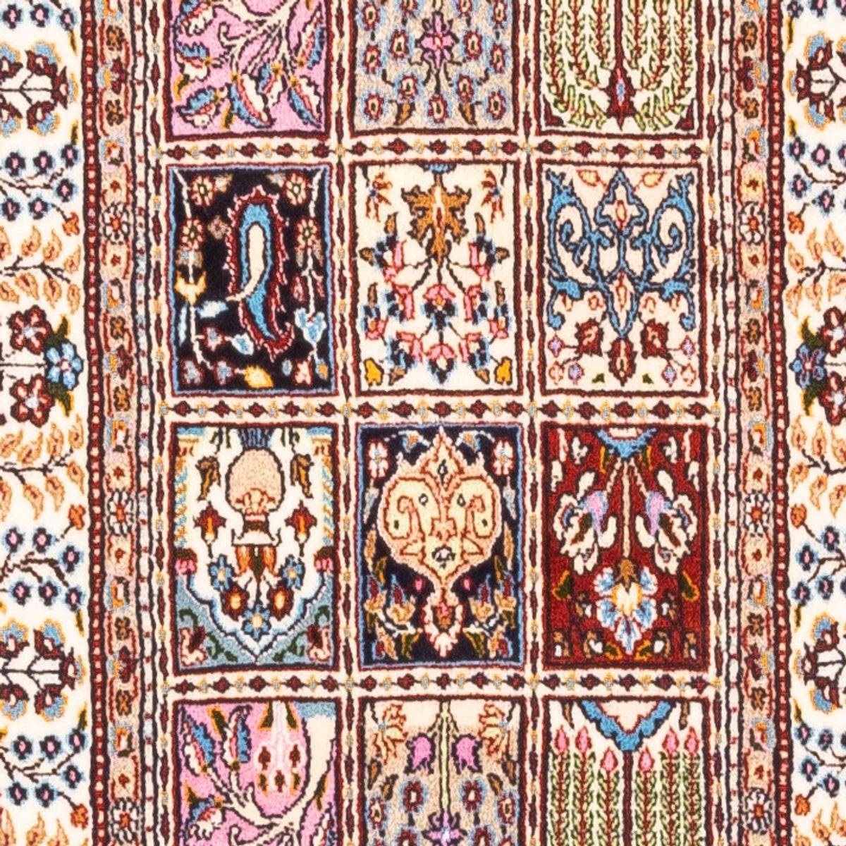 Tapis de couloir Tapis persan - Classique - 196 x 77 cm - multicolore