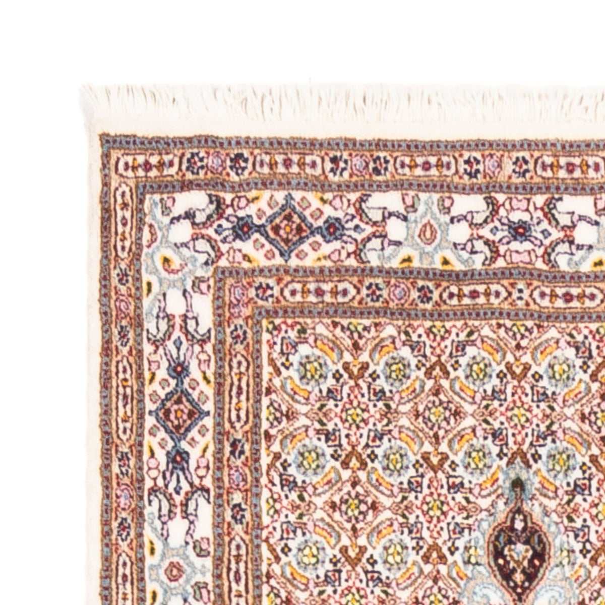 Tapis de couloir Tapis persan - Classique - 243 x 78 cm - crème