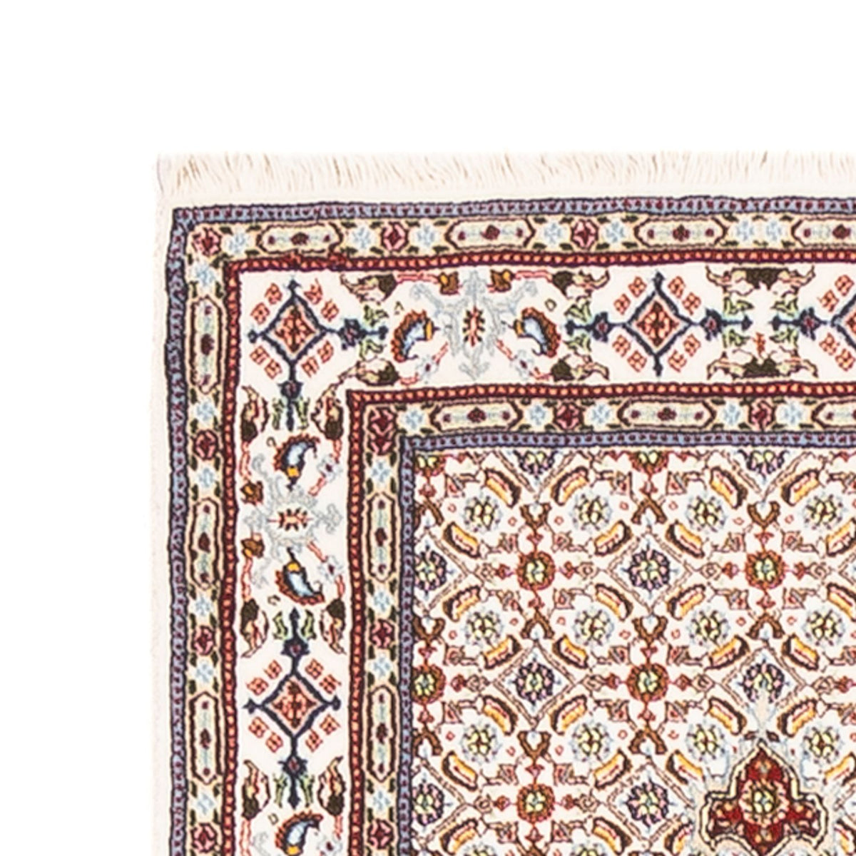 Tapis de couloir Tapis persan - Classique - 289 x 76 cm - crème