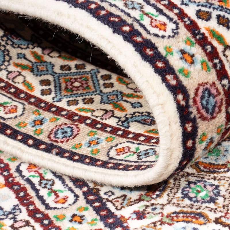 Tapis de couloir Tapis persan - Classique - 298 x 77 cm - crème