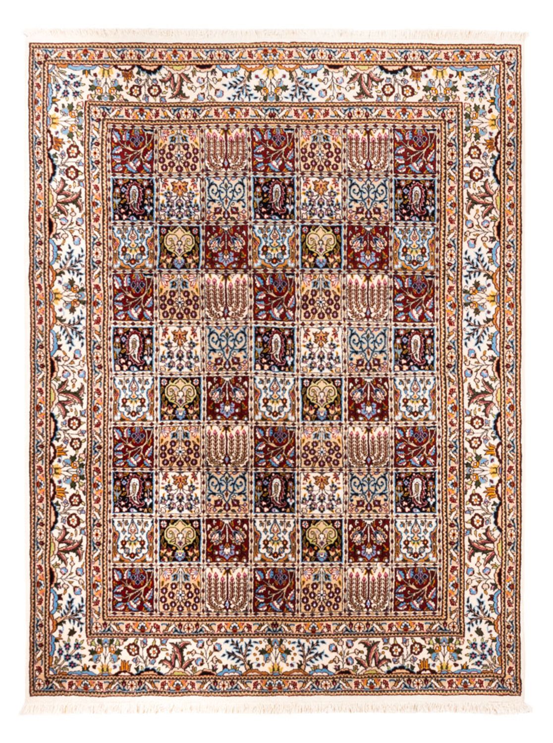 Tapis persan - Classique - 195 x 147 cm - multicolore