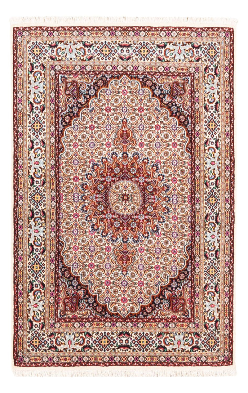 Tapis persan - Classique - 151 x 96 cm - crème