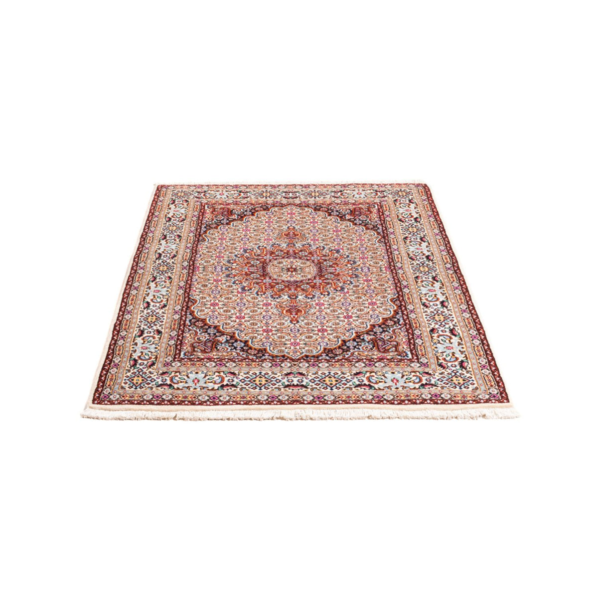 Tapis persan - Classique - 151 x 96 cm - crème