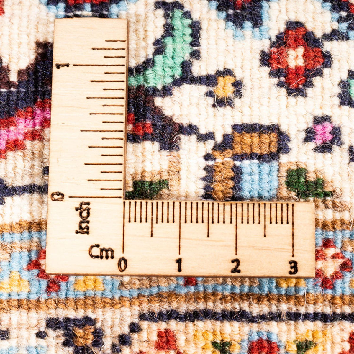 Tapis persan - Classique - 151 x 96 cm - crème