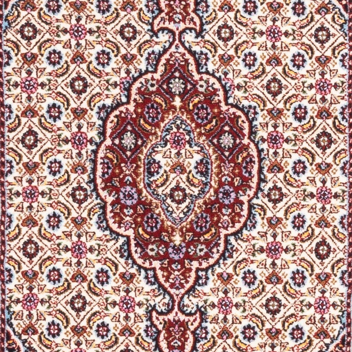 Tapis persan - Classique - Royal - 117 x 81 cm - beige