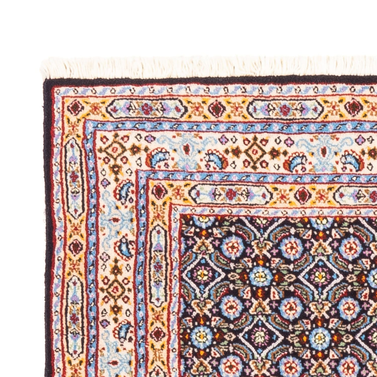 Tapis persan - Classique - 114 x 81 cm - bleu foncé