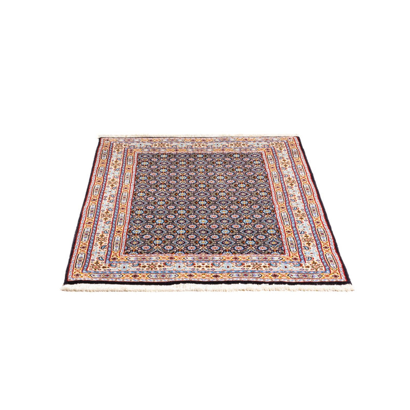 Tapis persan - Classique - 114 x 81 cm - bleu foncé
