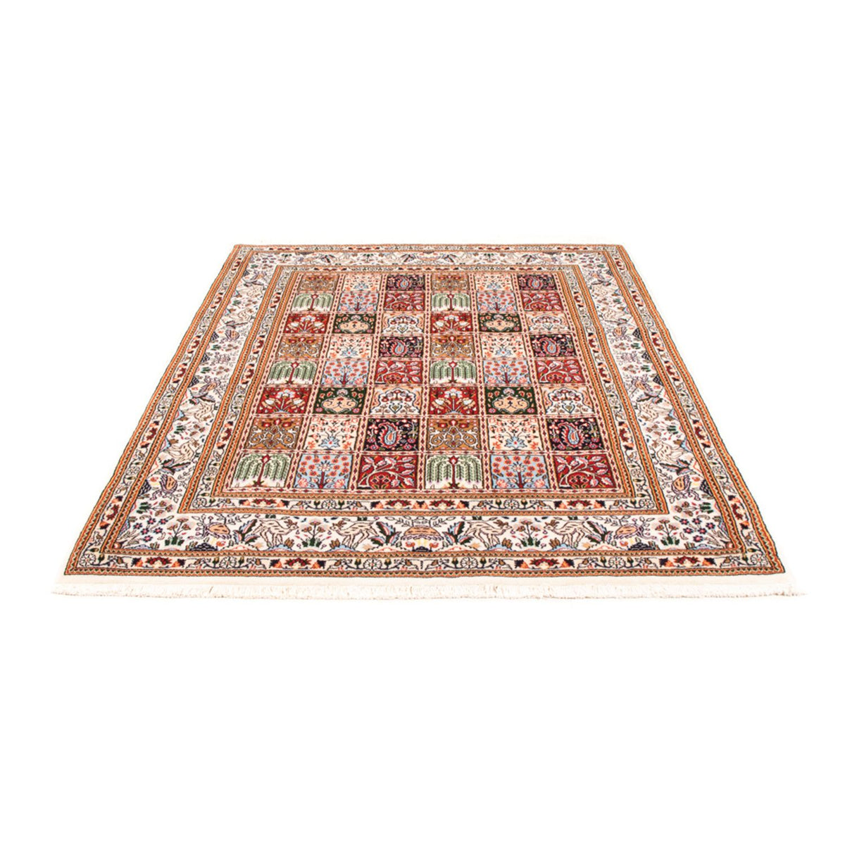 Tapis persan - Classique - 196 x 146 cm - crème