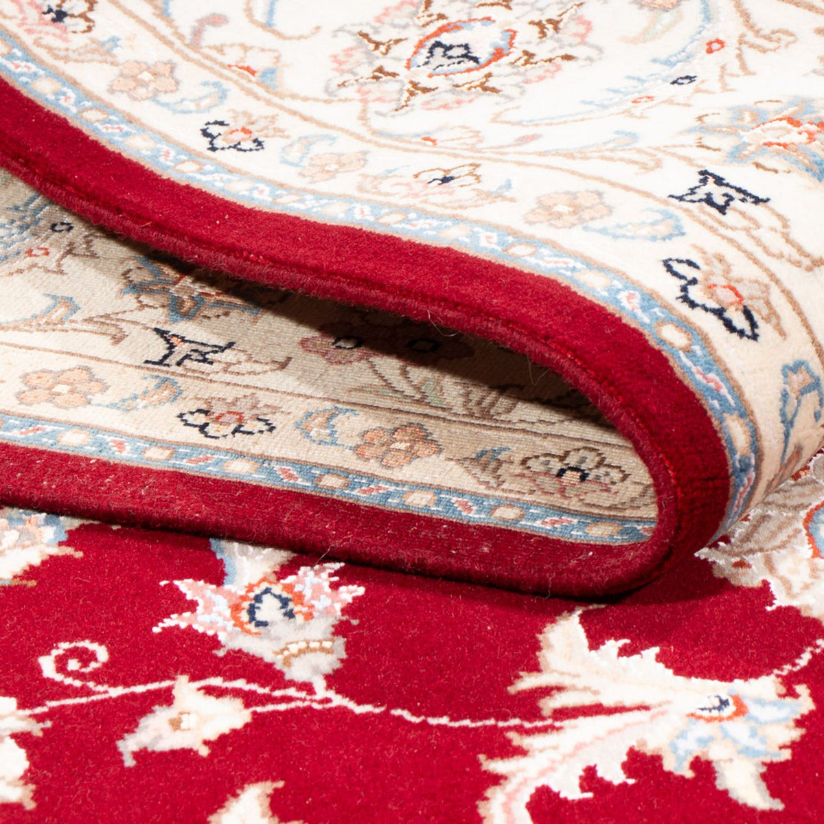 Tapis persan - Tabriz - Royal - 206 x 147 cm - rouge