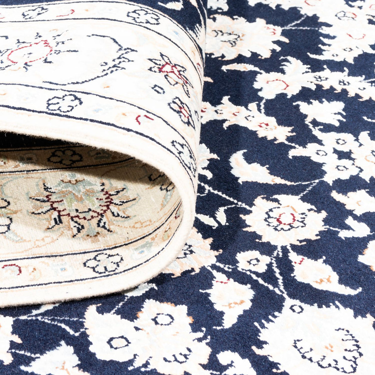 Tapis persan - Nain - Premium - 171 x 120 cm - rouge foncé