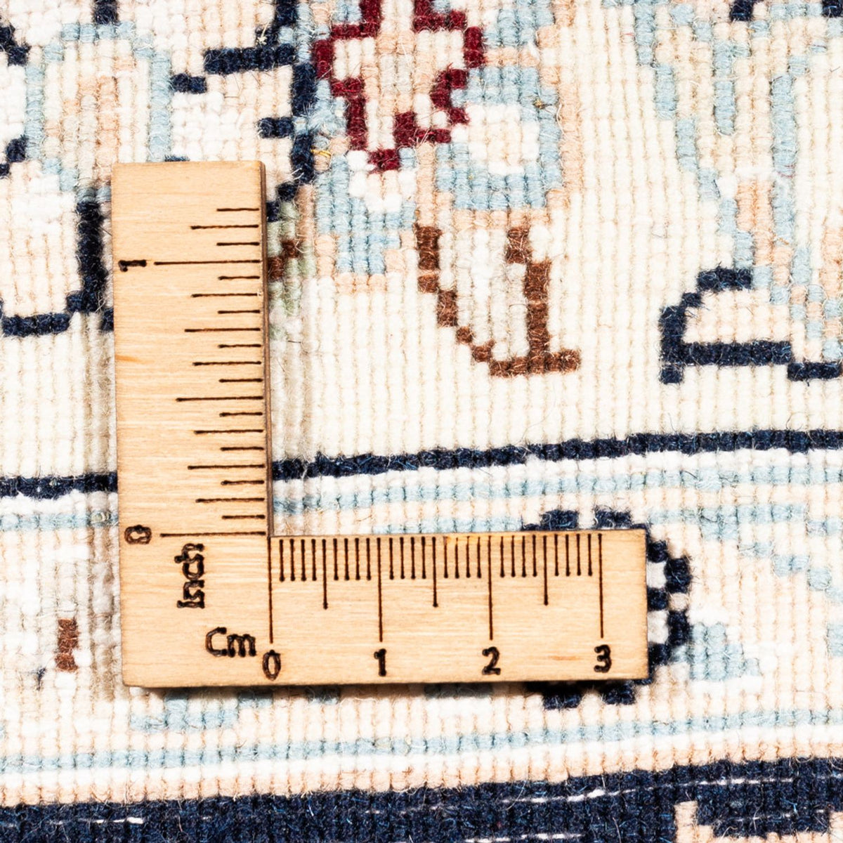 Tapis persan - Nain - Premium - 154 x 107 cm - bleu foncé