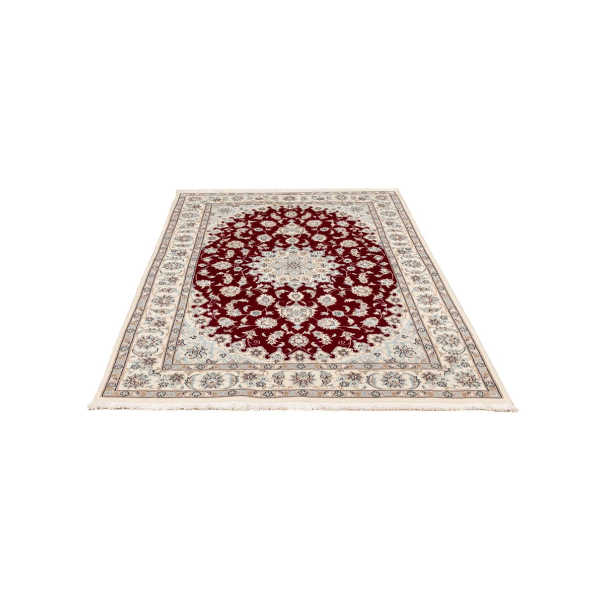 Tapis persan - Nain - Premium - 173 x 117 cm - rouge