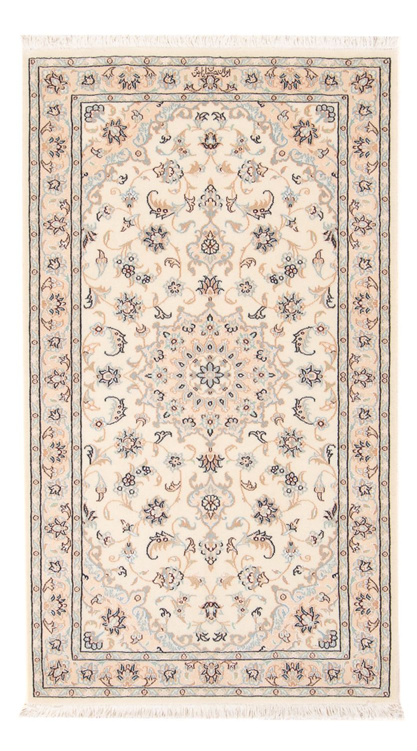 Tapis persan - Nain - Premium - 134 x 76 cm - crème
