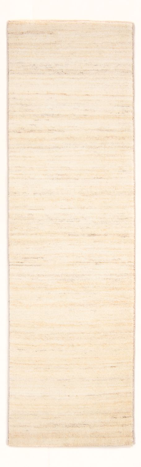 Tapis de couloir Tapis Gabbeh - Persan - 243 x 72 cm - crème