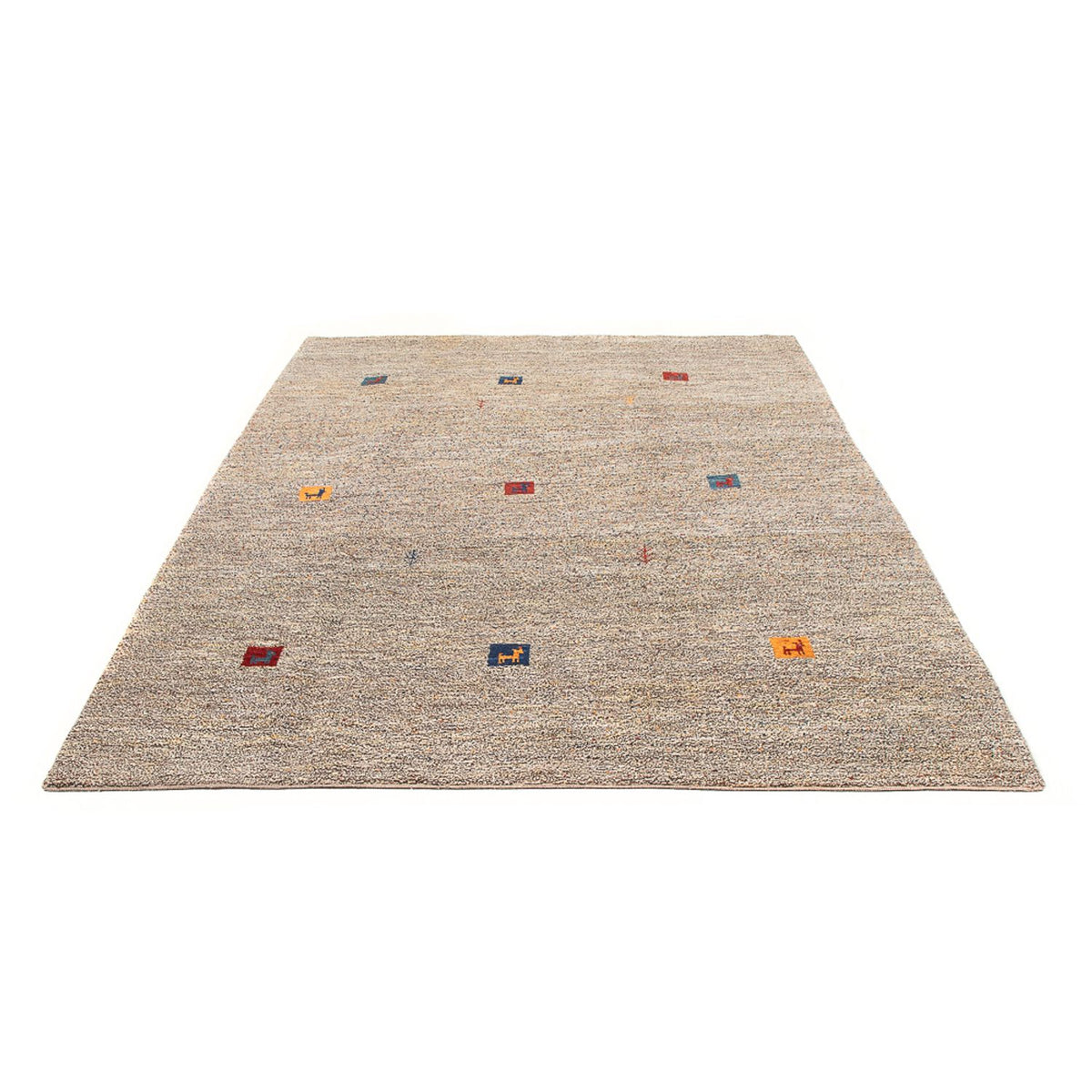 Tapis Gabbeh - Persan - 243 x 178 cm - naturel