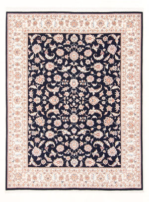 Tapis persan - Tabriz - Royal - 197 x 149 cm - bleu foncé