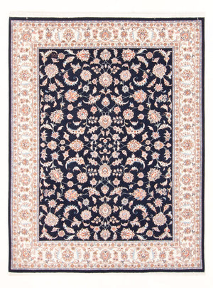 Tapis persan - Tabriz - Royal - 196 x 150 cm - bleu foncé