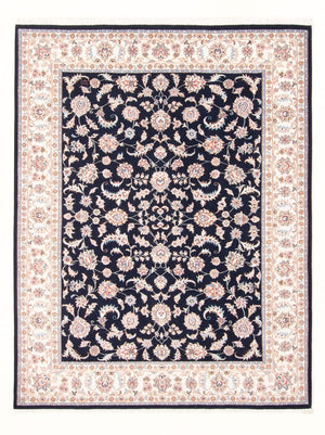 Tapis persan - Tabriz - Royal - 202 x 151 cm - bleu foncé