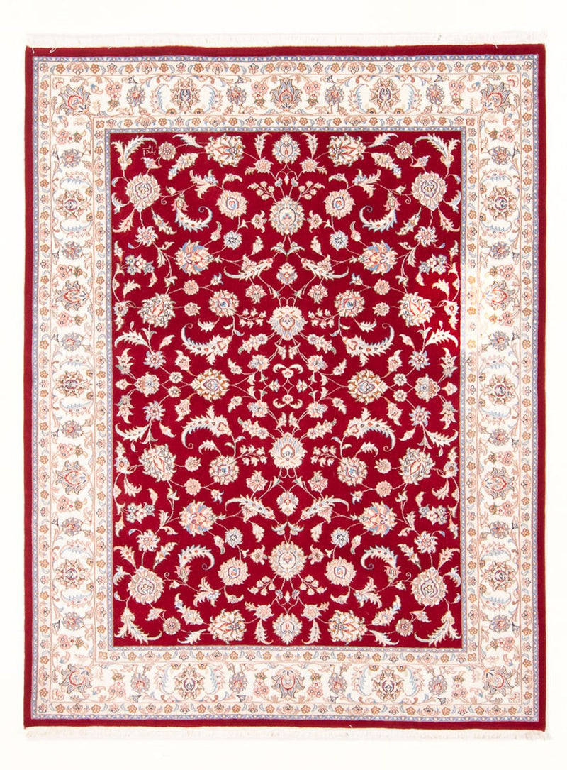 Tapis persan - Tabriz - Royal - 203 x 149 cm - rouge